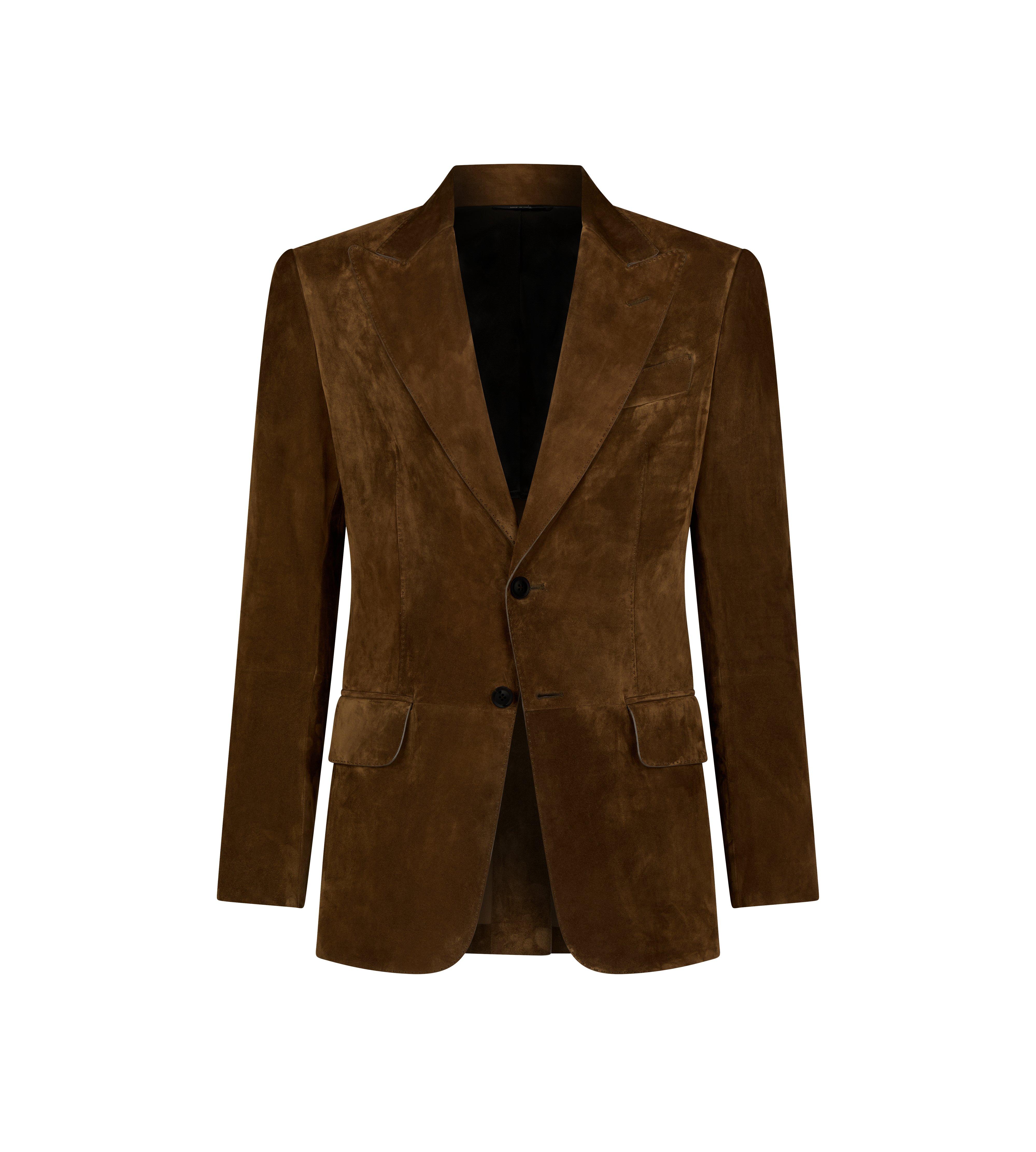 SOFT SUEDE SARTORIAL BLAZER