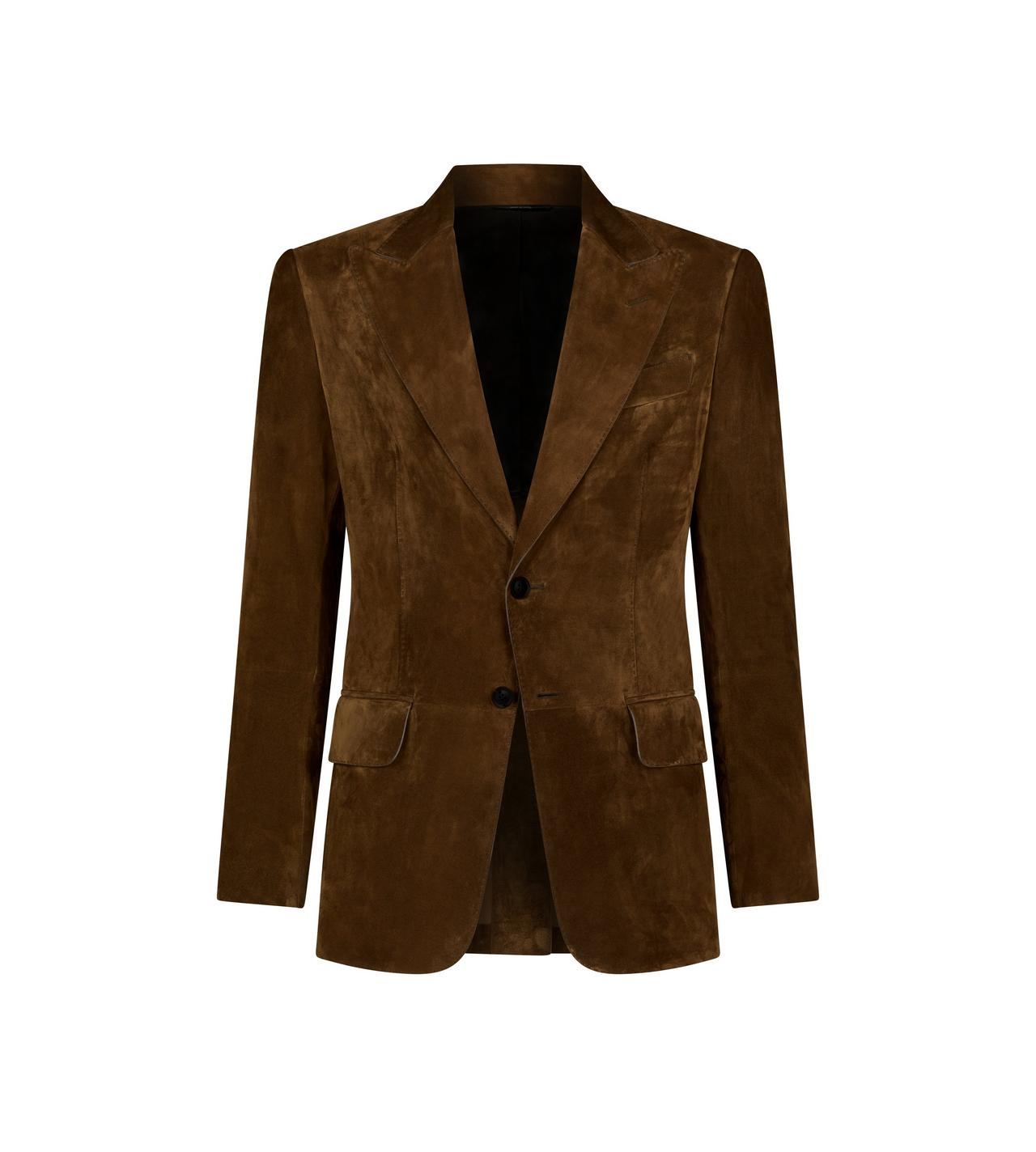 SOFT SUEDE SARTORIAL BLAZER image number 0