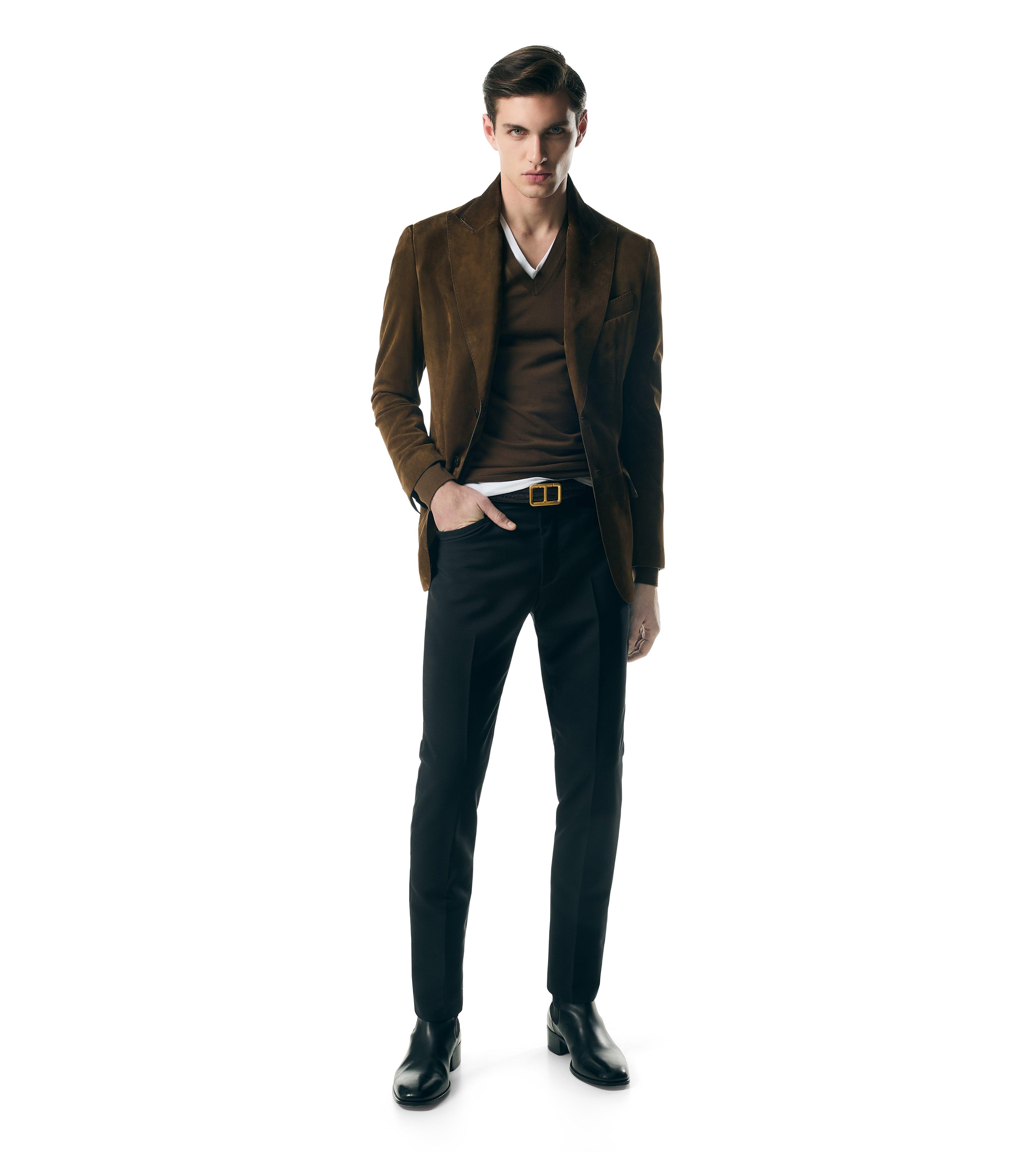 SOFT SUEDE SARTORIAL BLAZER