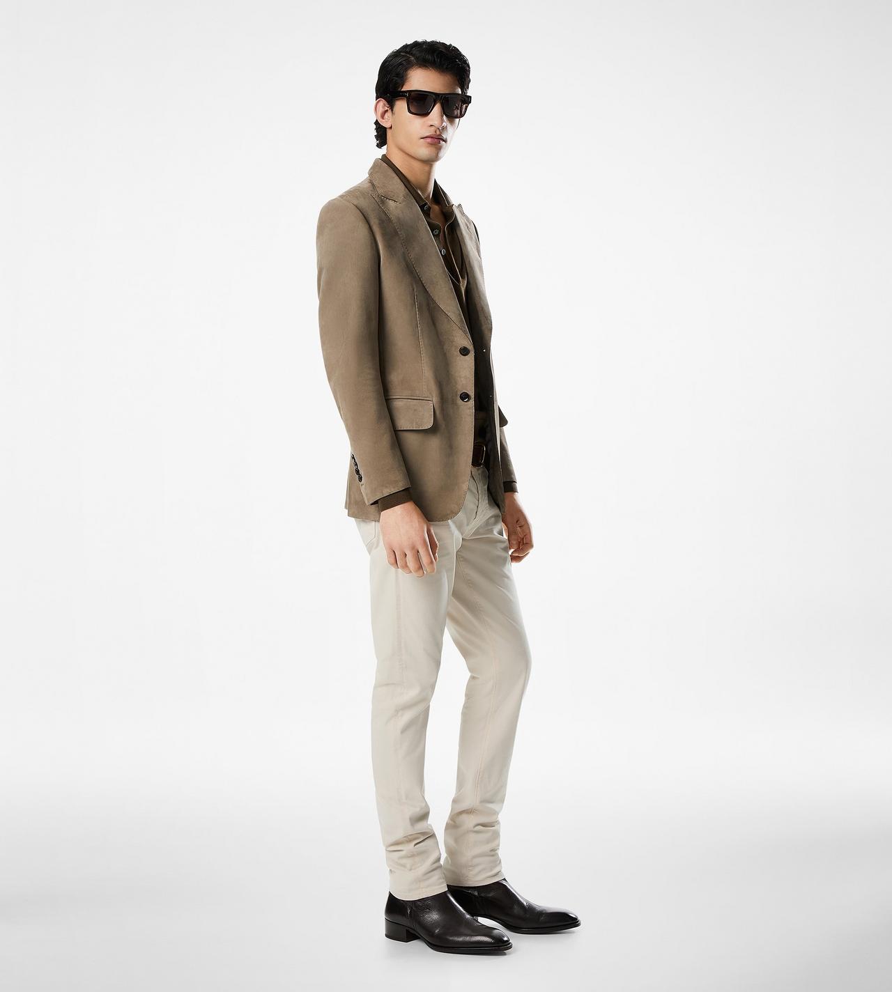 CASHMERE SUEDE DYLLAN JACKET image number 1