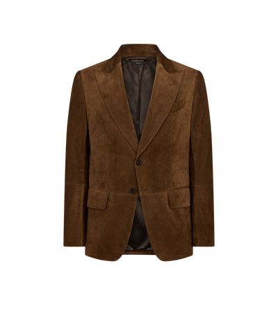 CASHMERE SUEDE SARTORIAL BLAZER