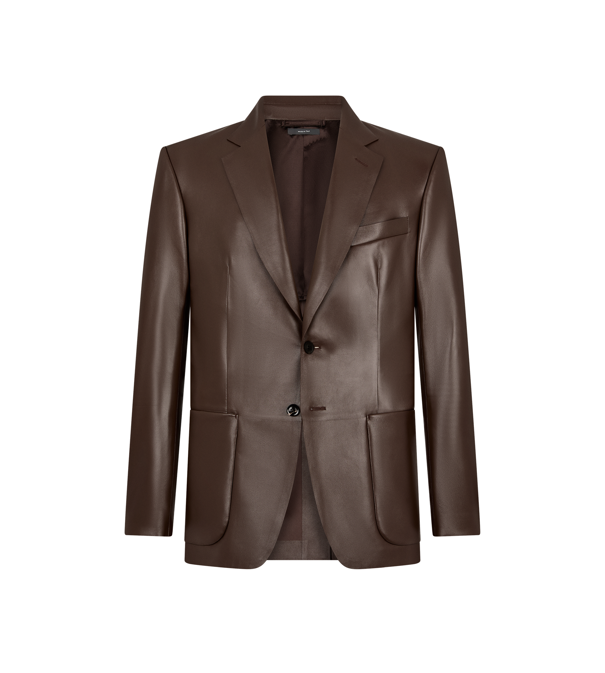 SOFT NAPPA PLONGE SARTORIAL BLAZER