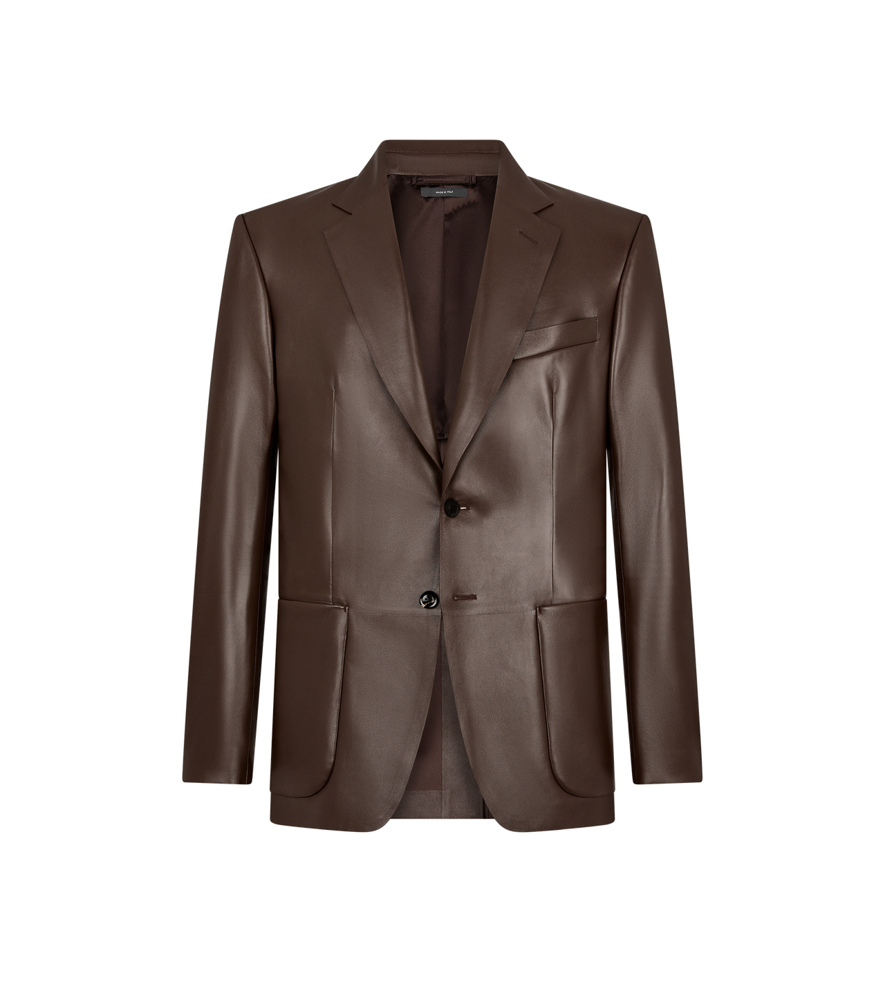 SOFT NAPPA PLONGE SARTORIAL BLAZER image number 0