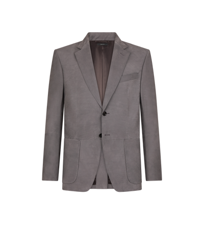 LIGHT NUBUCK SARTORIAL BLAZER