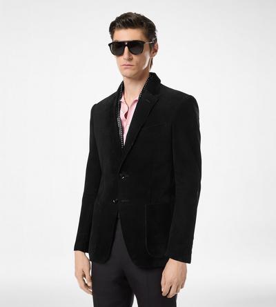 CASHMERE SUEDE SARTORIAL BLAZER image number 3