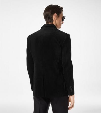 CASHMERE SUEDE SARTORIAL BLAZER image number 4