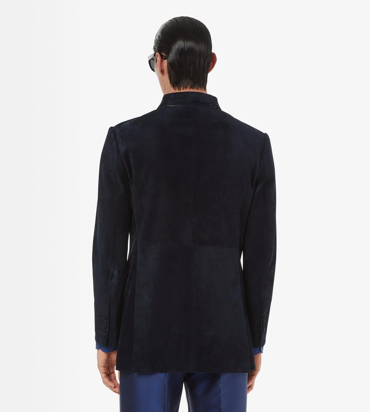 CASHMERE SUEDE SARTORIAL PEACOAT image number 3
