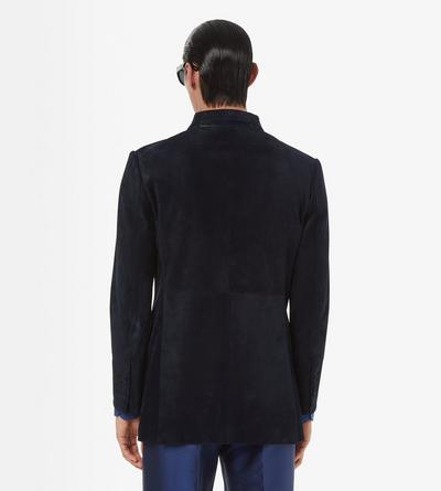 CASHMERE SUEDE SARTORIAL PEACOAT image number 3