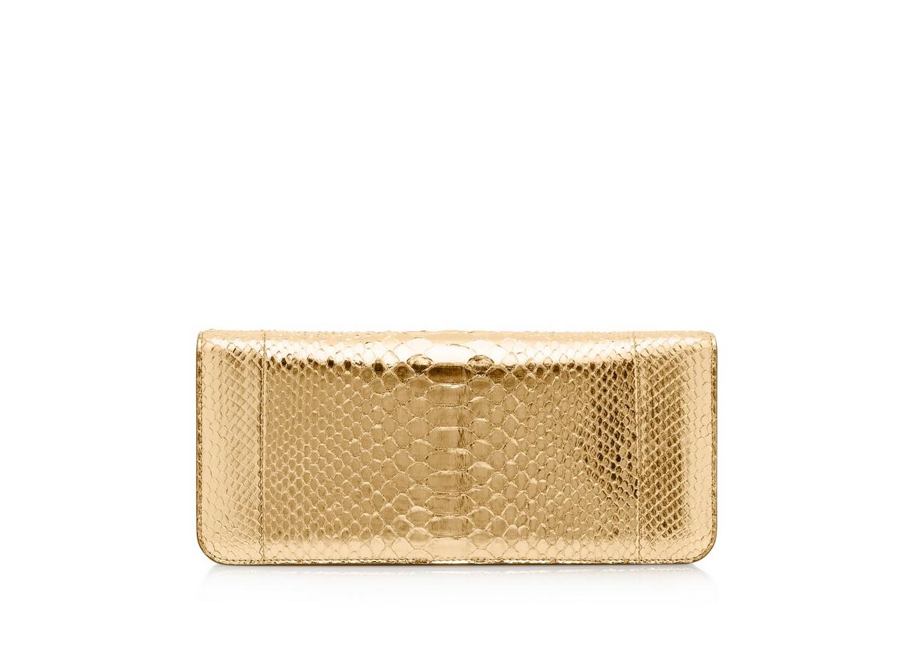 Python hot sale clutch bag