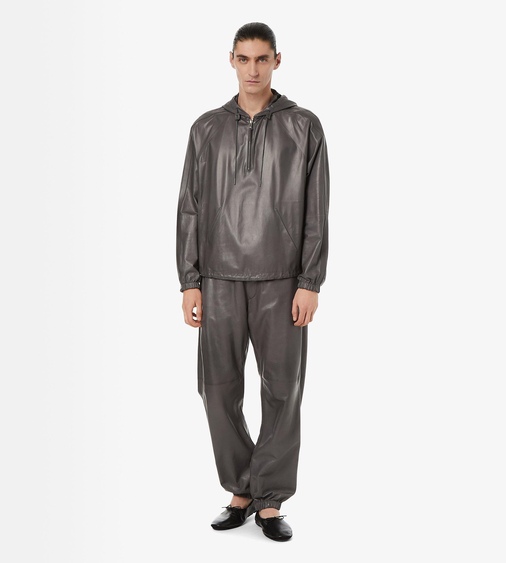 LIGHT NAPPA LEATHER JOGGERS