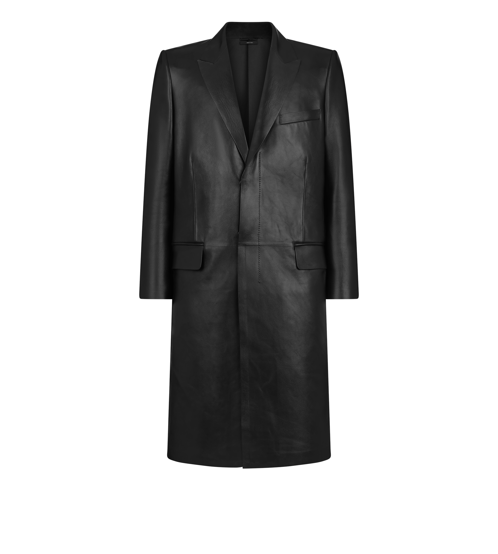BUTTERY LEATHER BONDED COAT