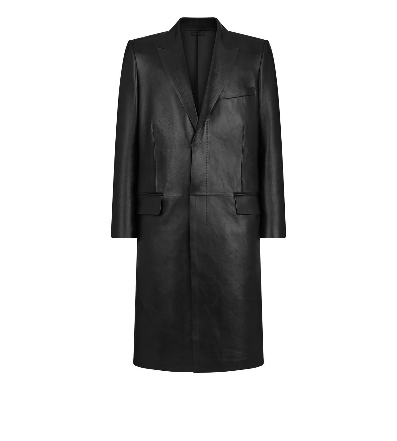 BUTTERY LEATHER BONDED COAT image number 0