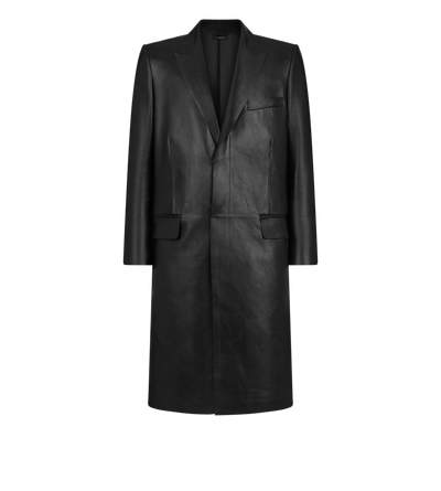 BUTTERY LEATHER BONDED COAT image number 0
