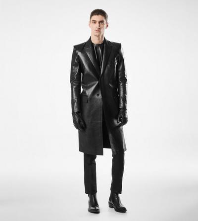 BUTTERY LEATHER BONDED COAT image number 2