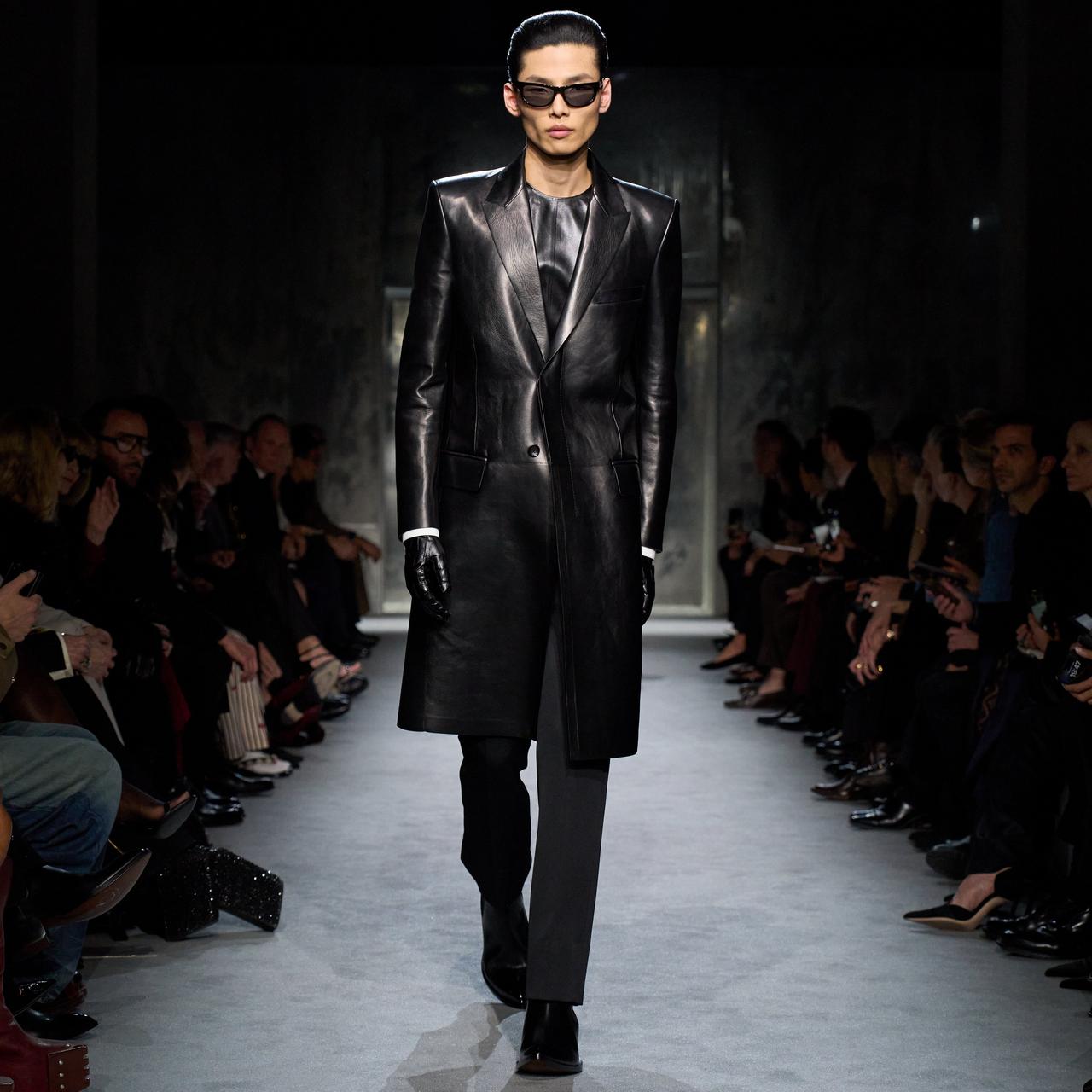 BUTTERY LEATHER BONDED COAT image number 4