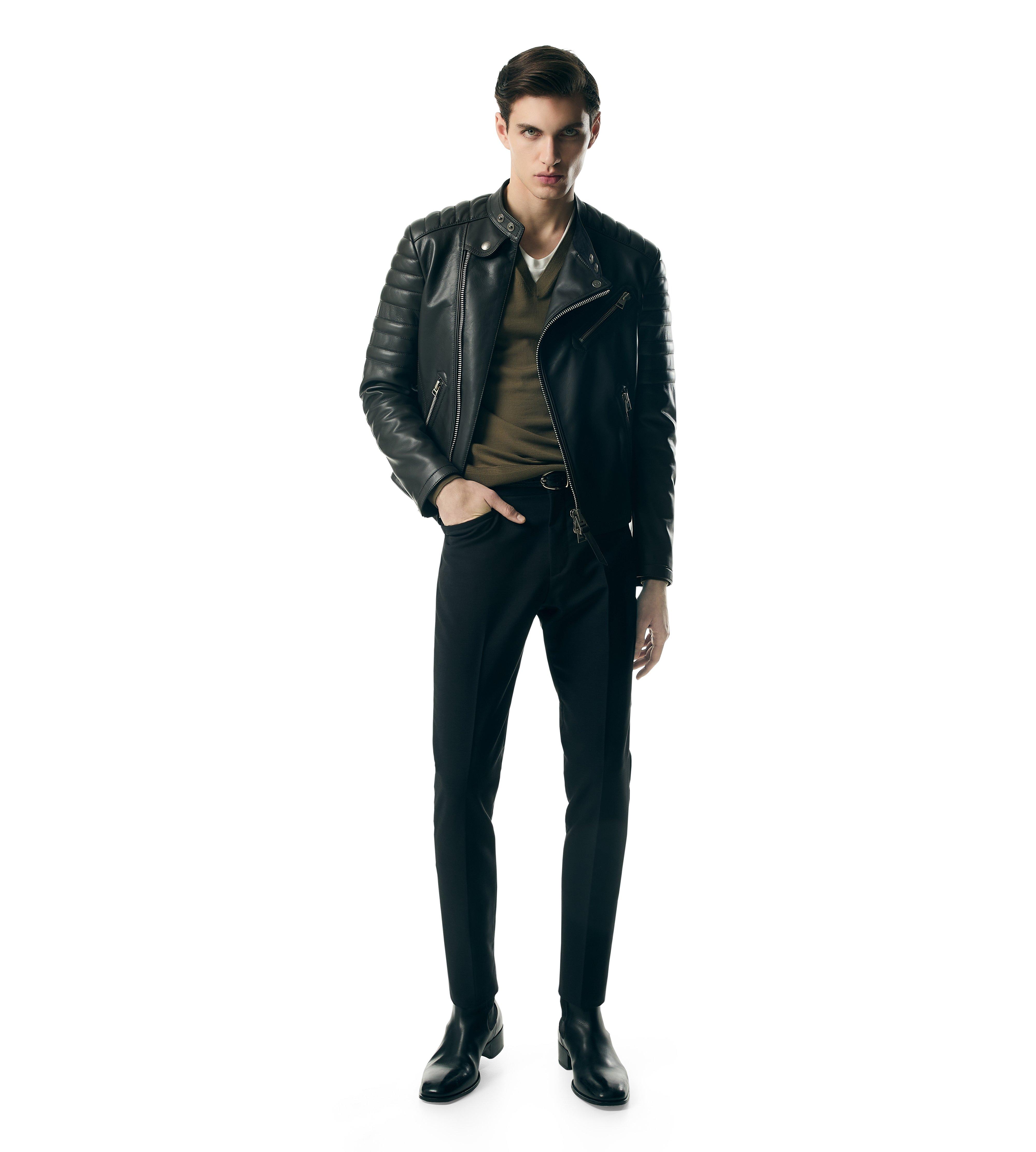 Leather Mix Biker - Men - Ready-to-Wear