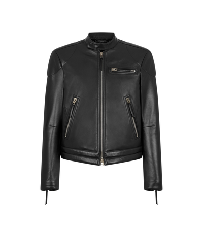 NAPPA GRAIN LEATHER BIKER image number 0