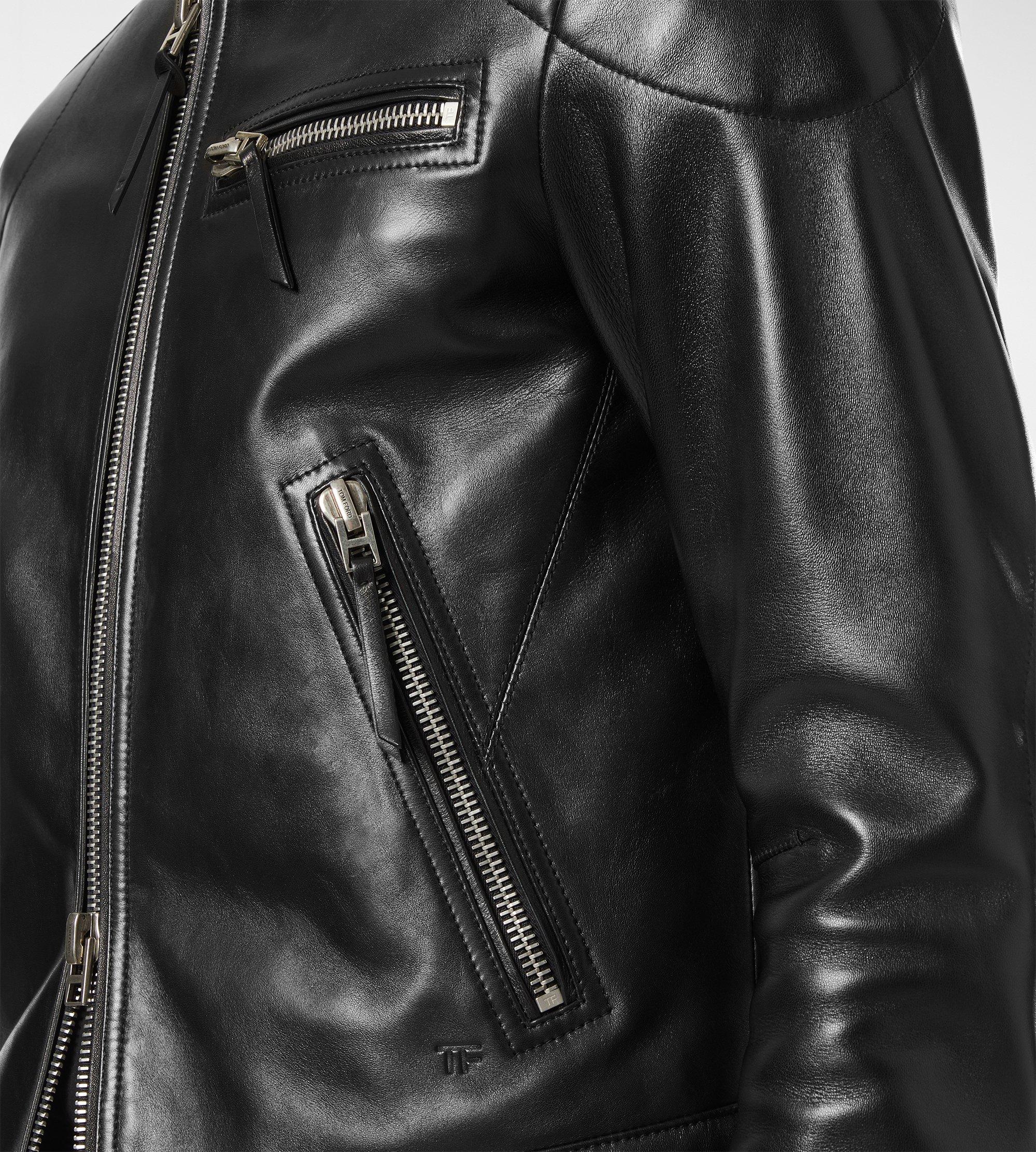 NAPPA GRAIN LEATHER BIKER | TOM FORD Fashion