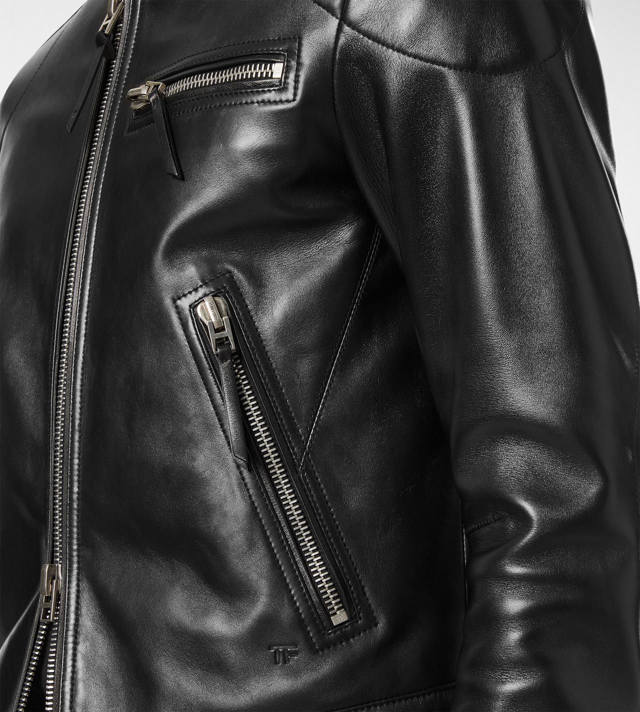 NAPPA GRAIN LEATHER BIKER image number 1