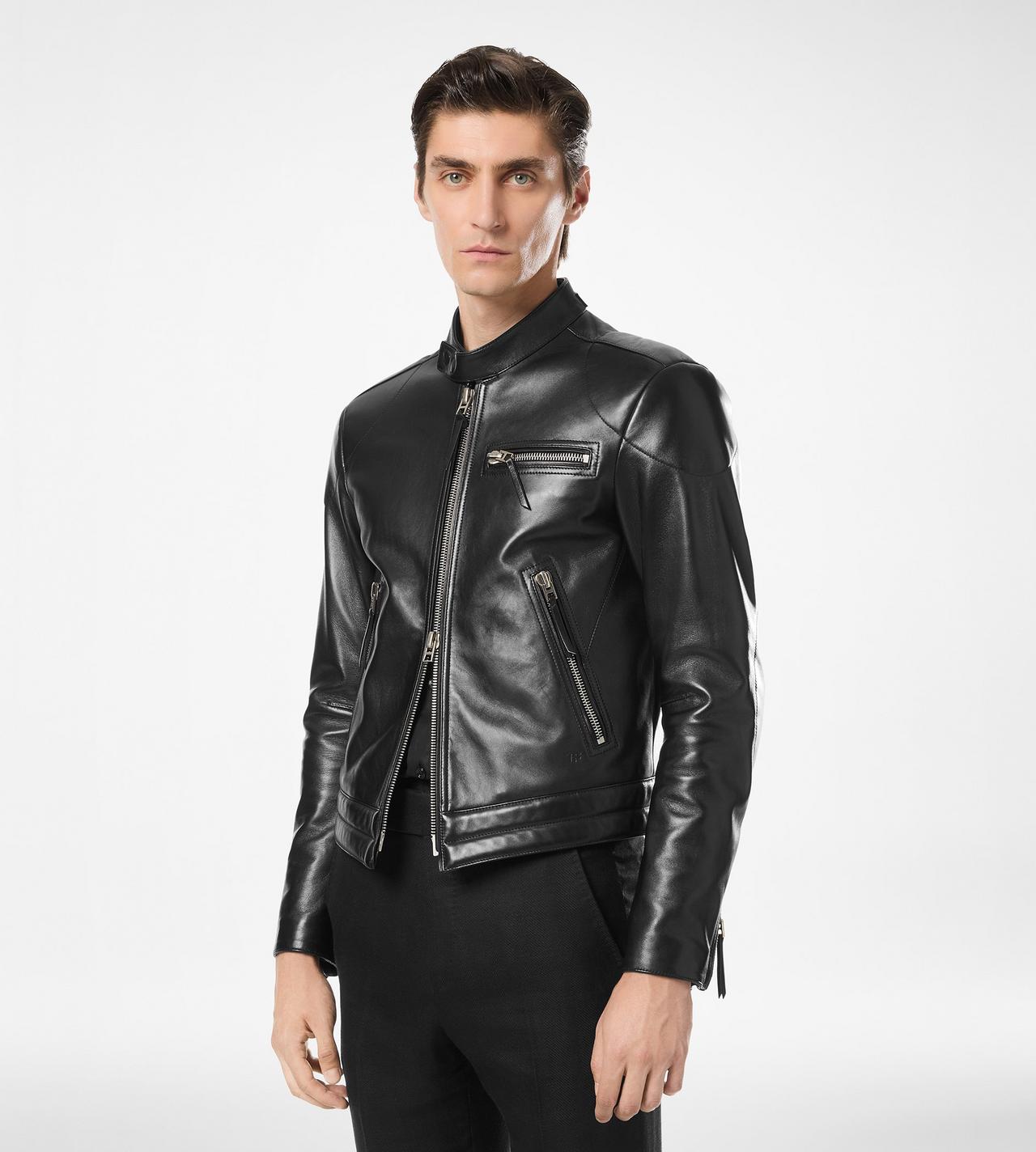 NAPPA GRAIN LEATHER BIKER image number 3