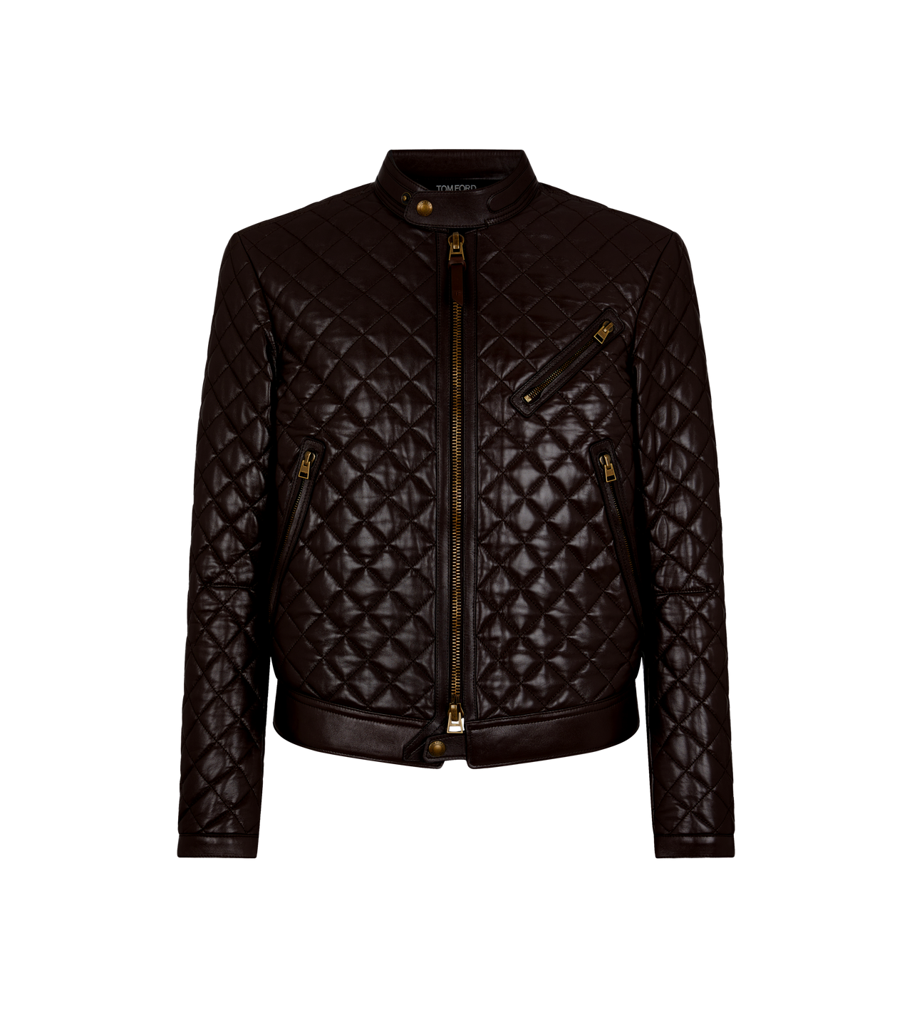 SHINY NAPPA QUILTED CAFÉ RACER image number 0