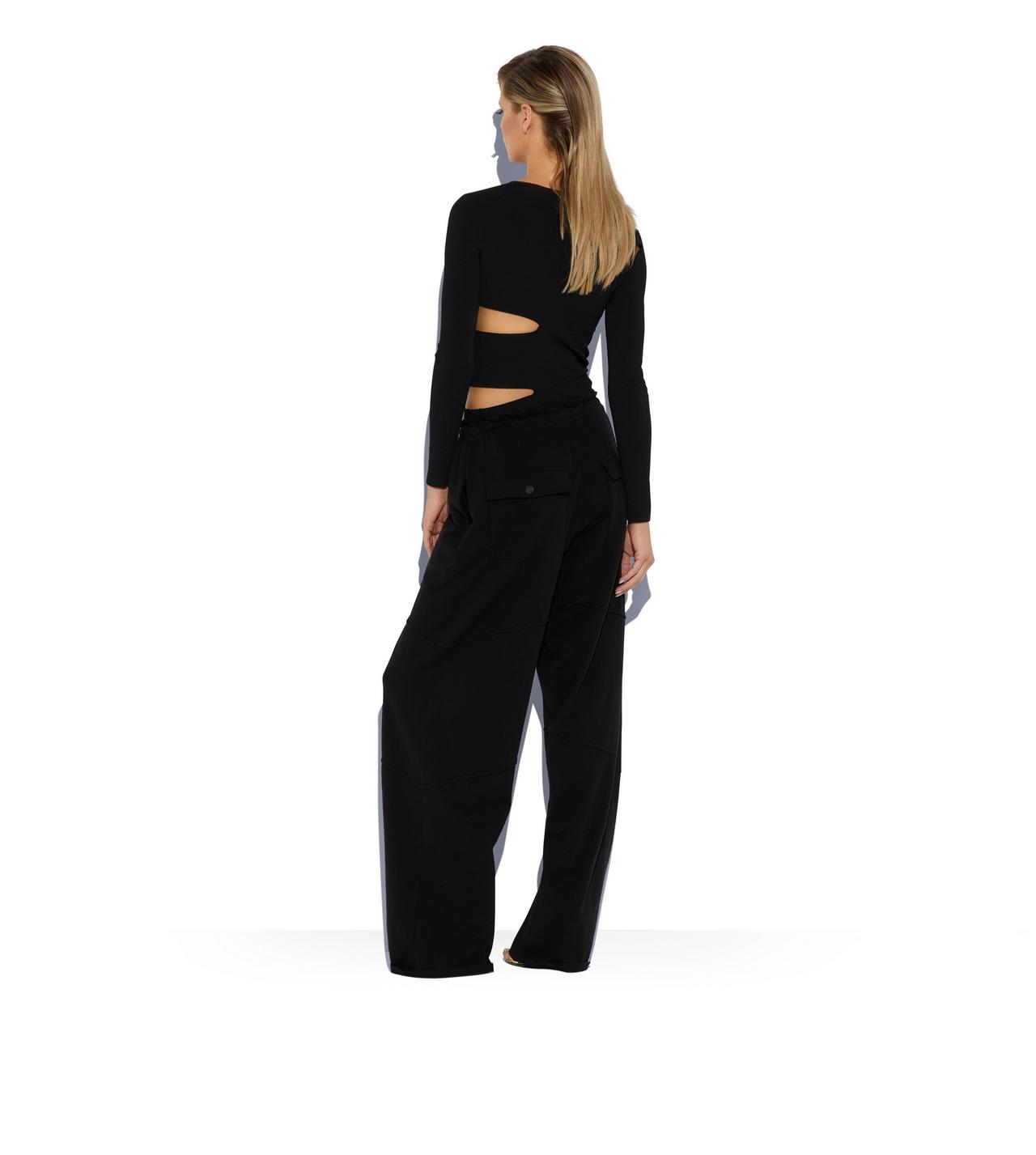 COMPACT STRETCH VISCOSE CUT-OUT KNIT | Tom Ford Fashion