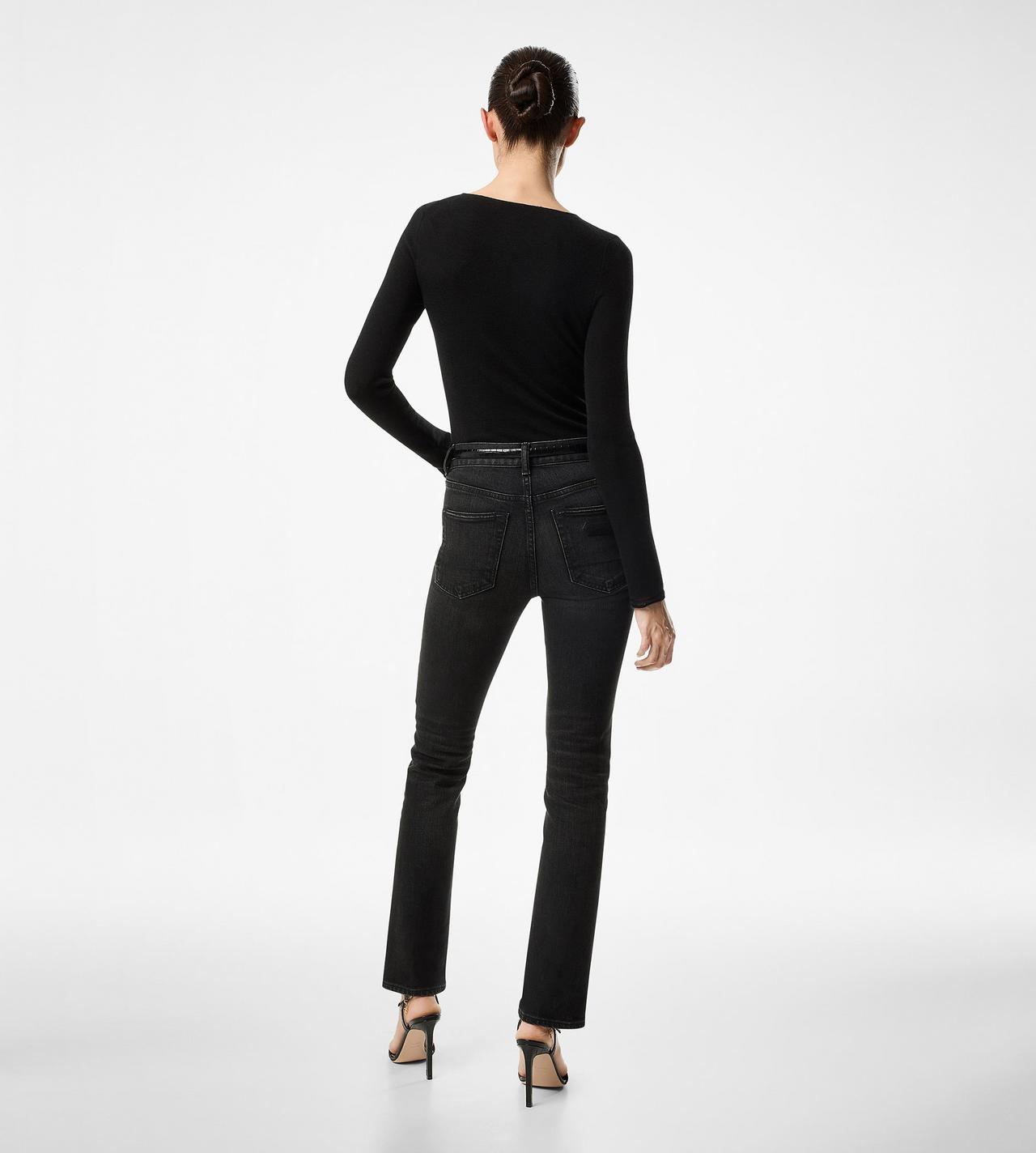 FULL NEEDLE FINE CASHMERE SILK KNIT CREWNECK TOP | Tom Ford FULL NEEDLE FINE CASHMERE SILK KNIT CREWNECK TOP | Tom Ford