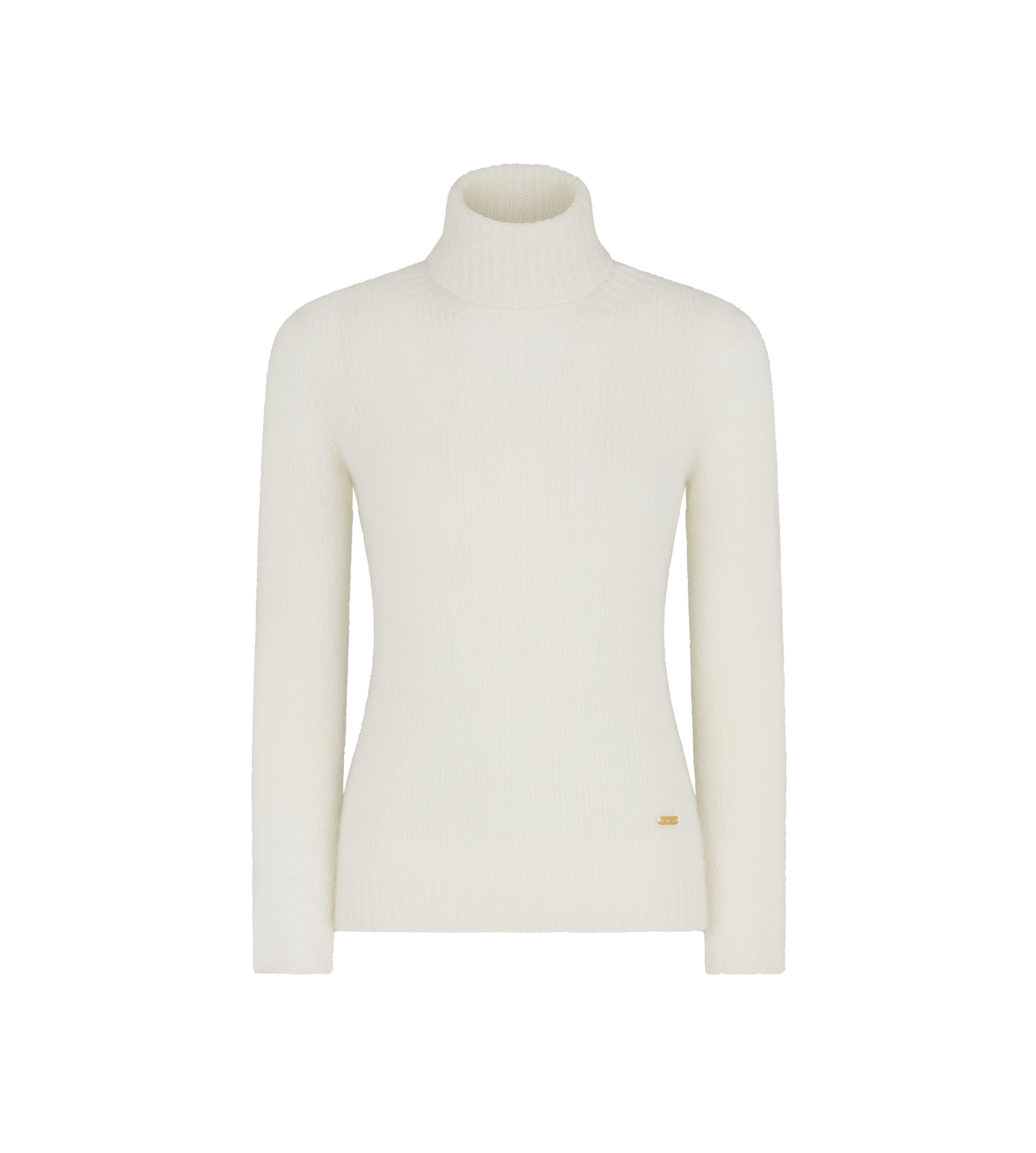 SEAMLESS CASHMERE SILK KNIT TURTLENECK TOP image number 0