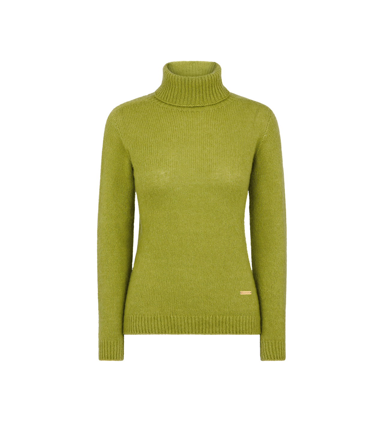 TURTLENECK KNIT WITH TOM FORD METAL PLAQUE image number 0