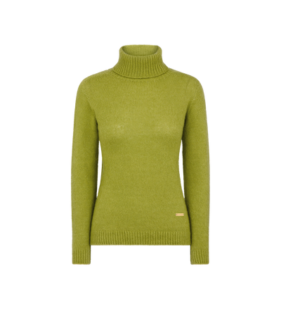 TURTLENECK KNIT WITH TOM FORD METAL PLAQUE image number 0