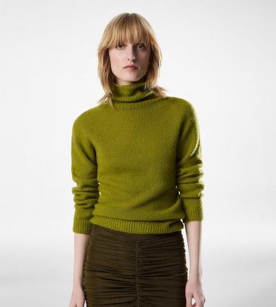 TURTLENECK KNIT WITH TOM FORD METAL PLAQUE image number 1