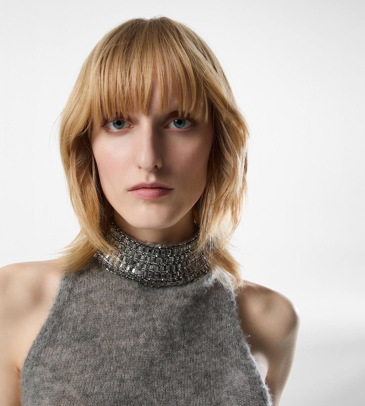 HALTERNECK KNIT image number 1