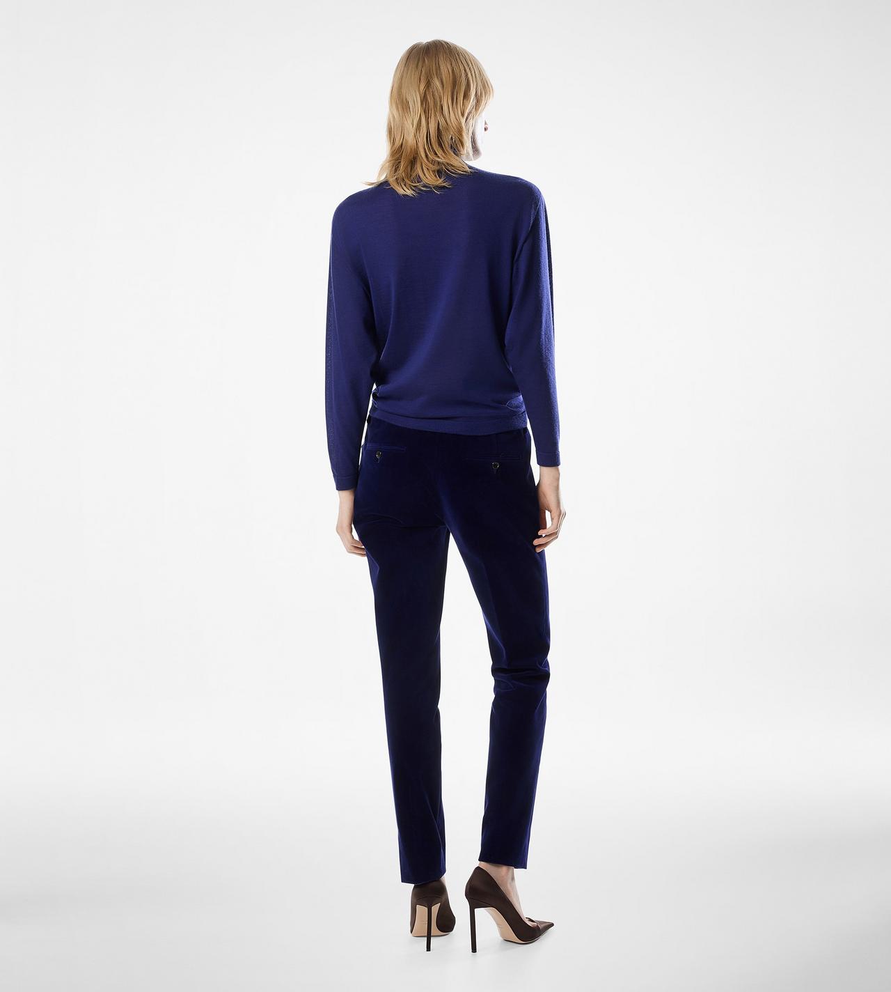 LONG SLEEVE TURTLENECK KNIT WITH TOM FORD METAL PLAQUE image number 3