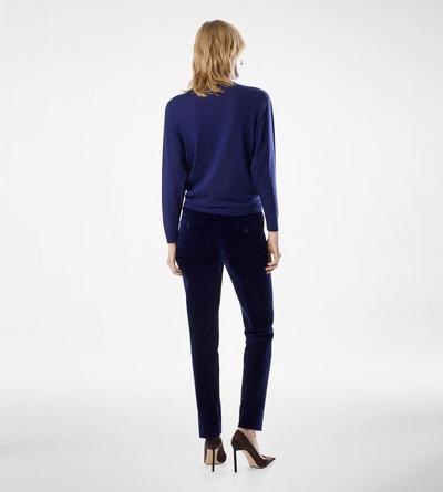 LONG SLEEVE TURTLENECK KNIT WITH TOM FORD METAL PLAQUE image number 3
