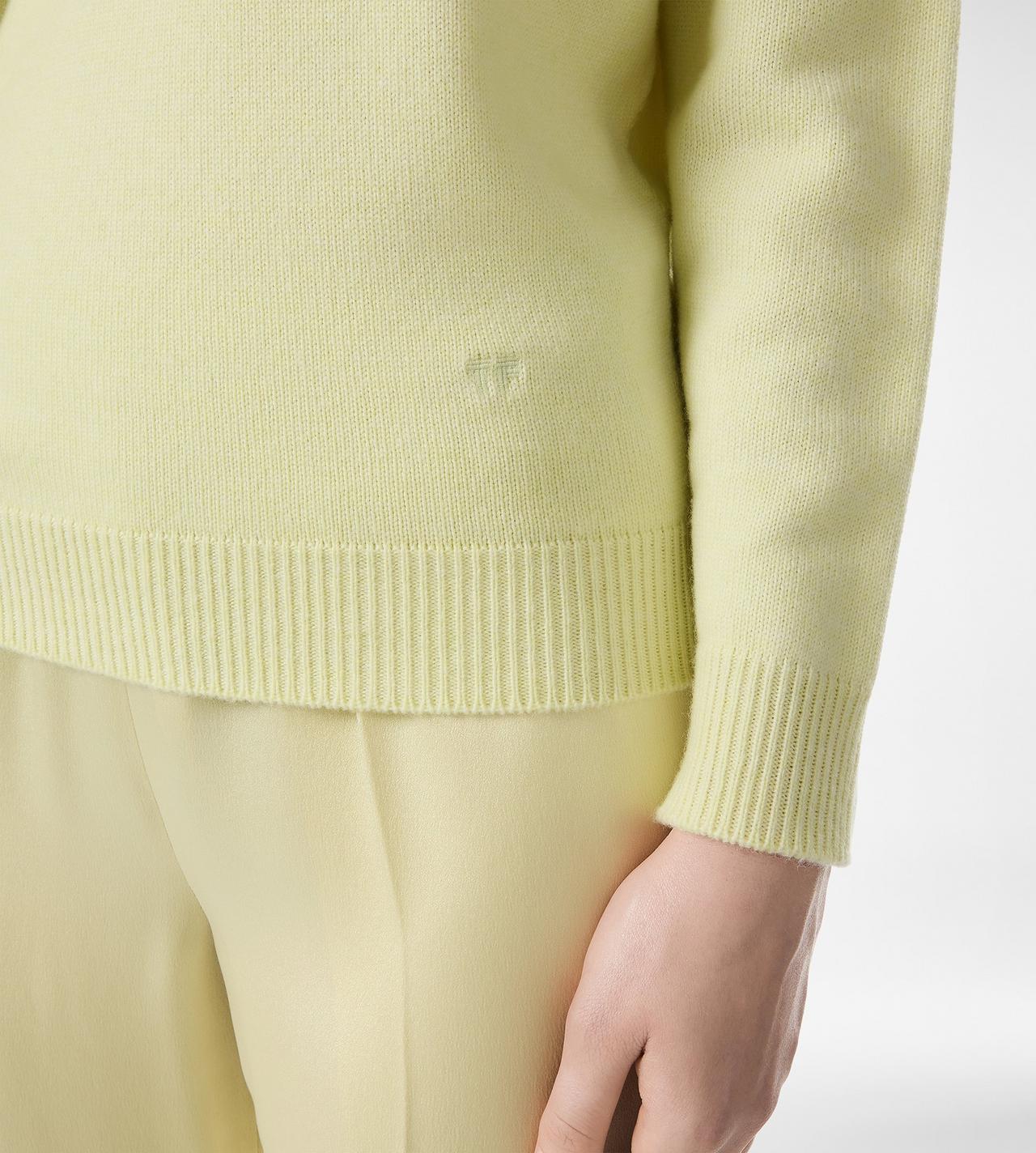 CASHMERE OFF THE SHOULDER V-NECK KNIT image number 1