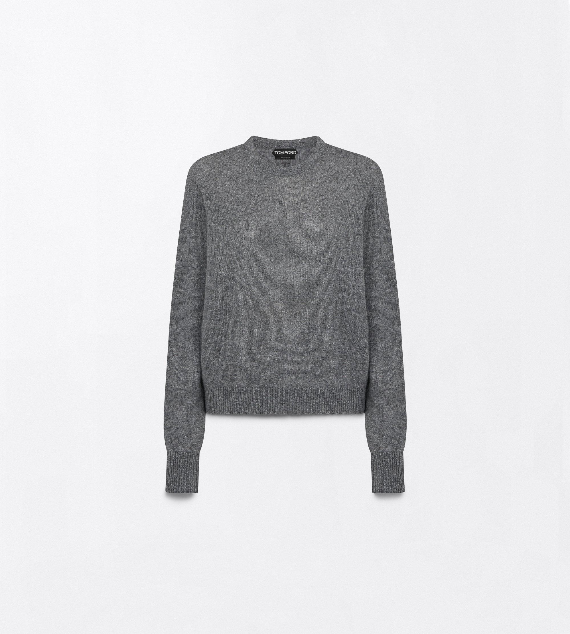 TRICOT ASYM&Eacute;TRIQUE &Agrave; COL ROND SANS COUTURES EN CACHEMIRE