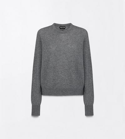 TRICOT ASYM&Eacute;TRIQUE &Agrave; COL ROND SANS COUTURES EN CACHEMIRE