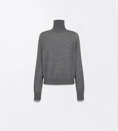 SEAMLESS CASHMERE TURTLENECK