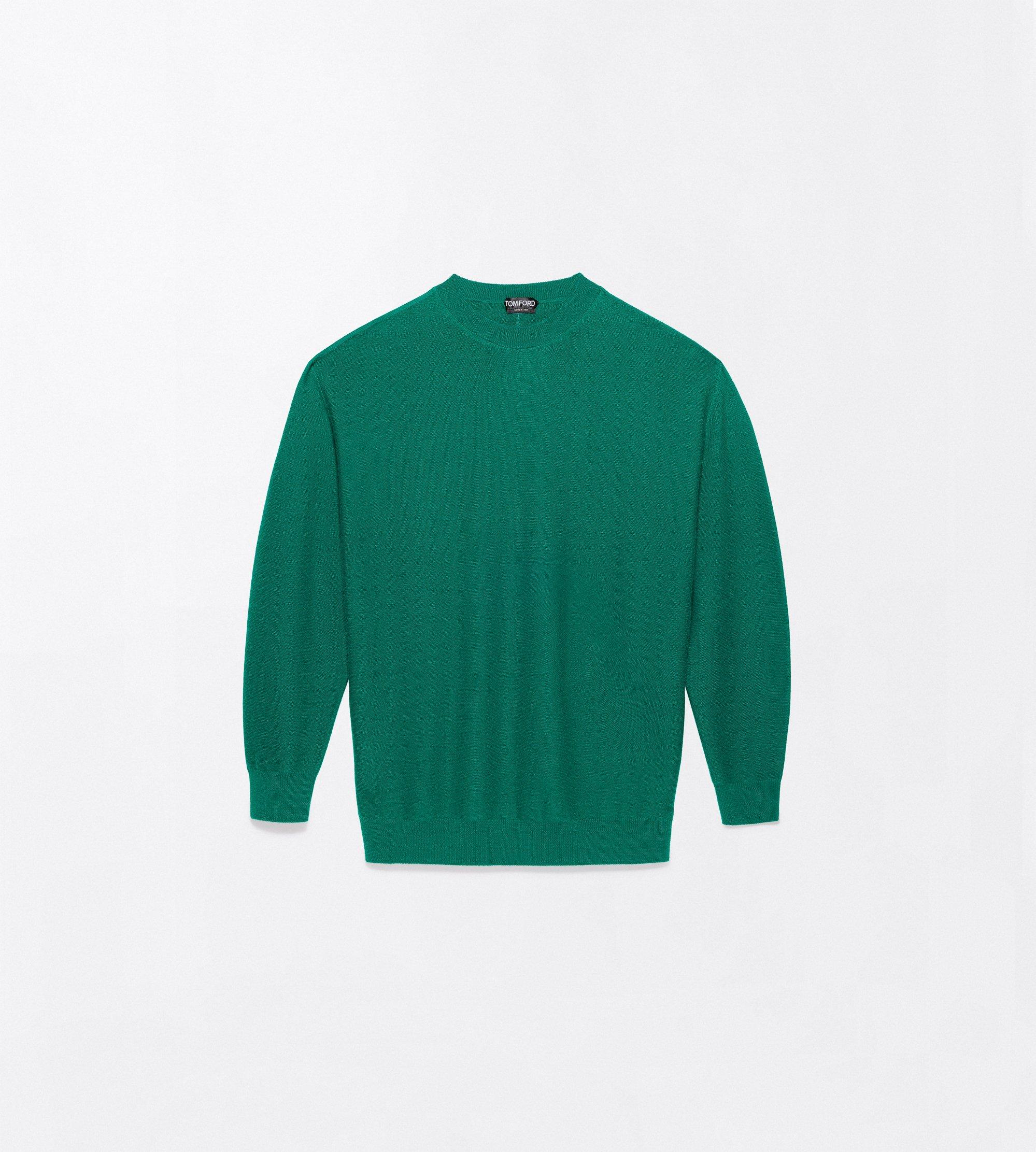 CASHMERE RELAXED FIT SCOOP NECK KNIT