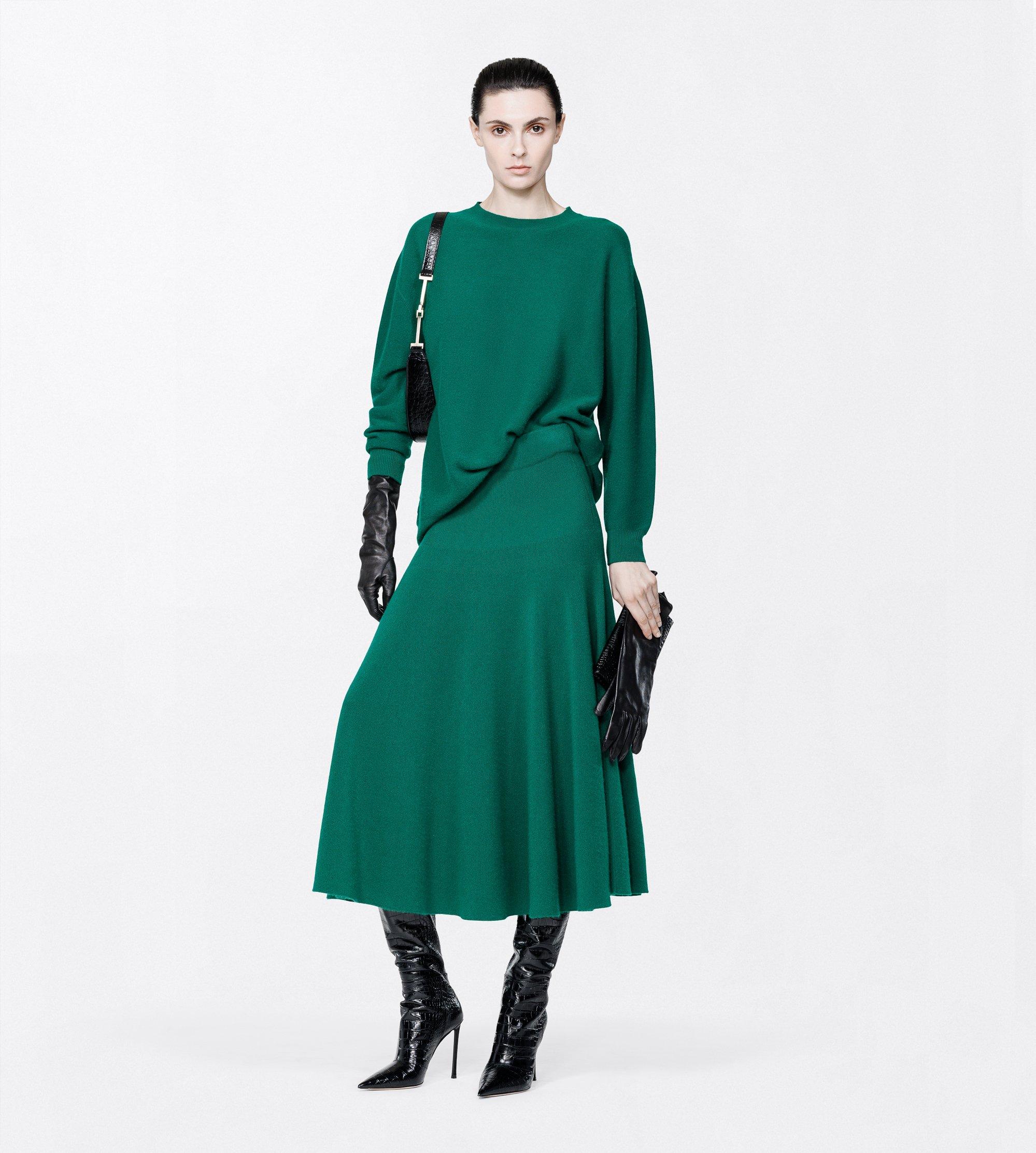 CASHMERE RELAXED FIT SCOOP NECK KNIT