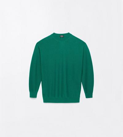 TOM FORD CASHMERE FORMAL GARDEN CASHMERE RELAXED FIT SCOOP NECK KNIT