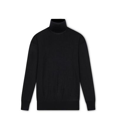 FINE CASHMERE SILK TURTLENECK image number 0