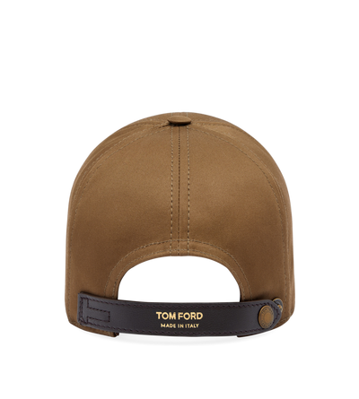 CANVAS AND SMOOTH LEATHER CAP image number 2