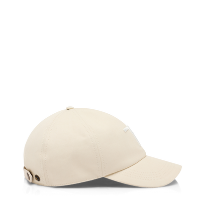 CANVAS AND SMOOTH LEATHER CAP image number 1