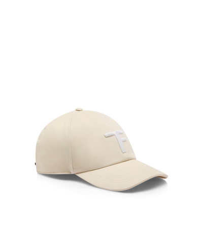 TOM FORD COTTON CREAM BRUSHED COTTON CAP
