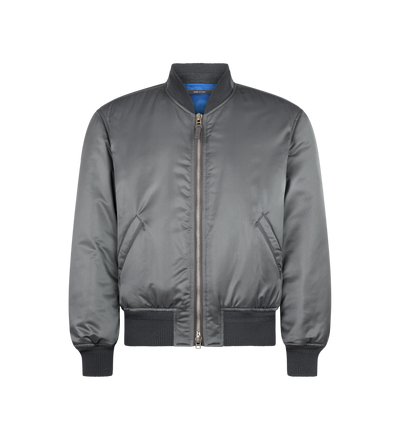 SILK SATIN BOMBER image number 0