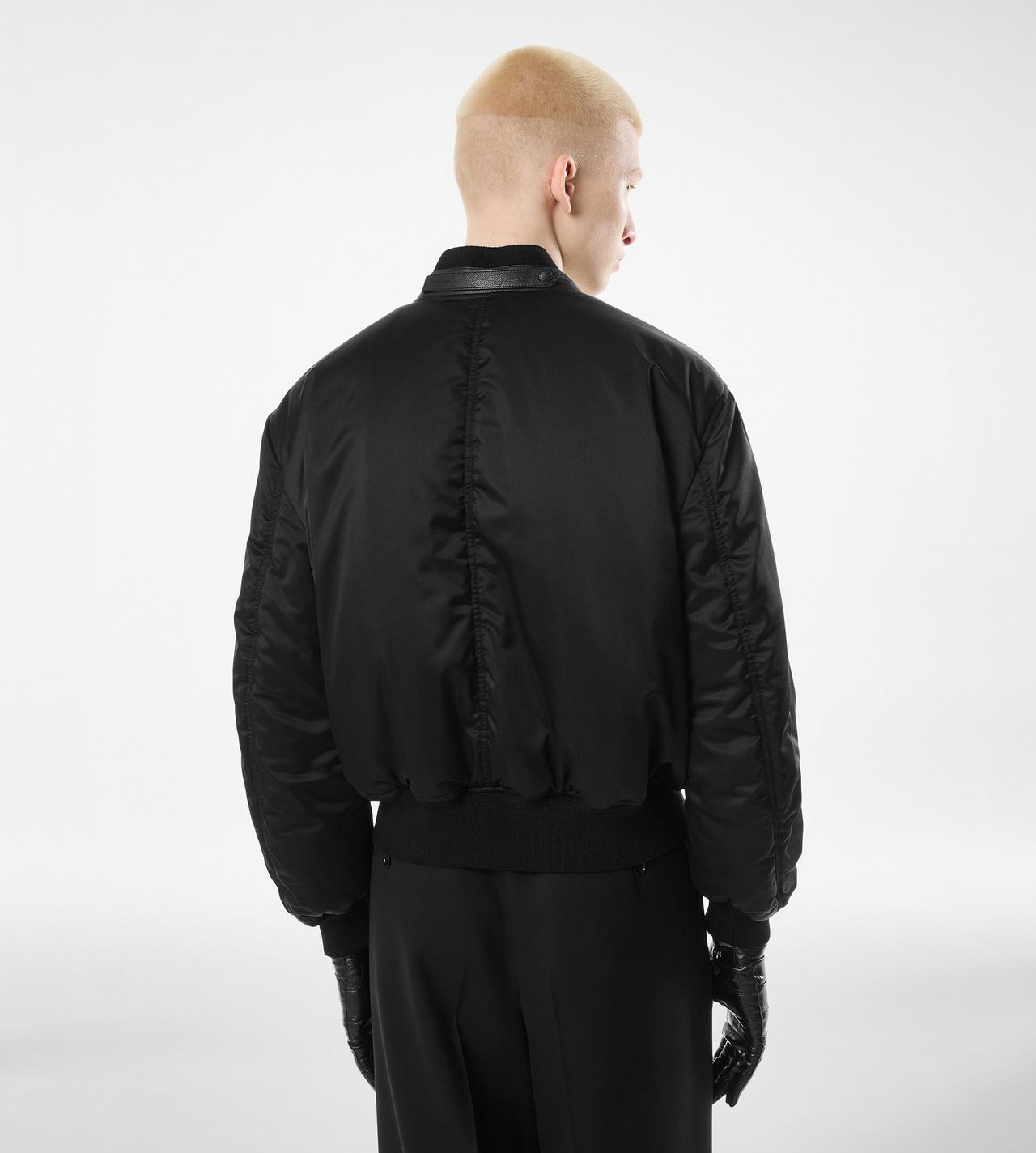 SILK SATIN BOMBER image number 3
