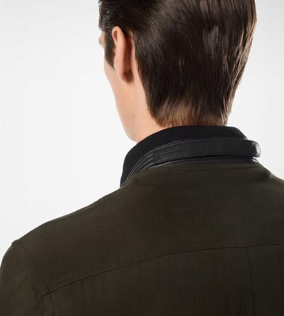 ULTRALIGHT GABARDINE PILOT BLOUSON image number 1