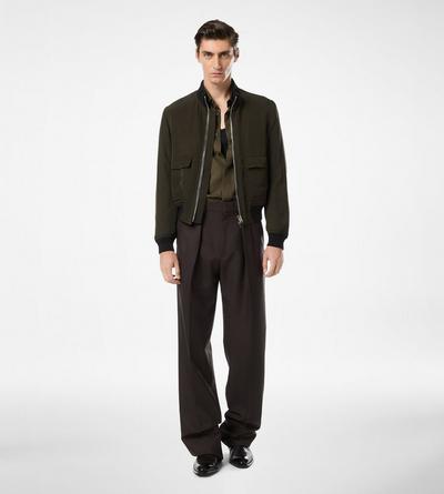 ULTRALIGHT GABARDINE PILOT BLOUSON image number 2