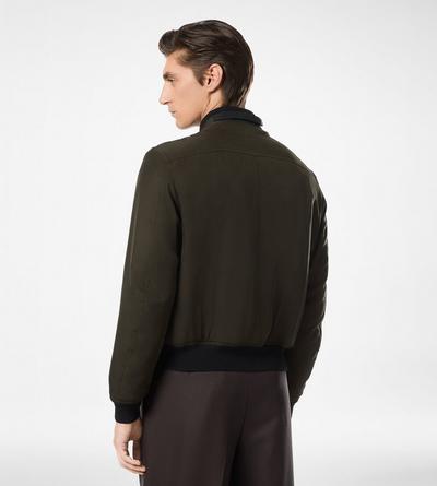 ULTRALIGHT GABARDINE PILOT BLOUSON image number 4